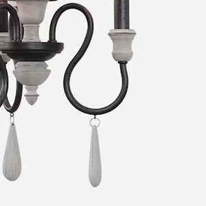 Atlas Brownell 12.5'' Wide 3-Light Semi Flush Mount - Timeless Farmhouse Charm with Anvil Iron Elegance CL11867-BK