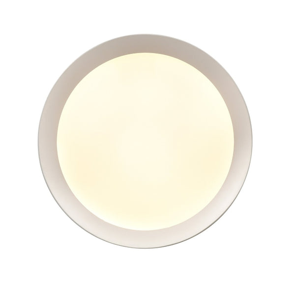 Atlas Nancy LED Semi Flush Mount Light Fixture - Modern Design for Elegant Illumination in Any Room Matte White 11.75'' CL11901-WH