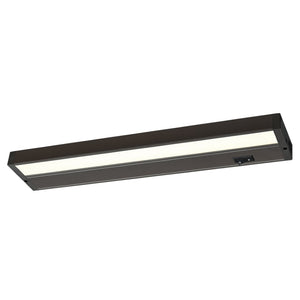 Atlas Aurora Integrated LED Under Cabinet Light – Modern Design for Stylish Task Illumination Anywhere Oil Rubbed Bronze 18'' CL11927-BZ