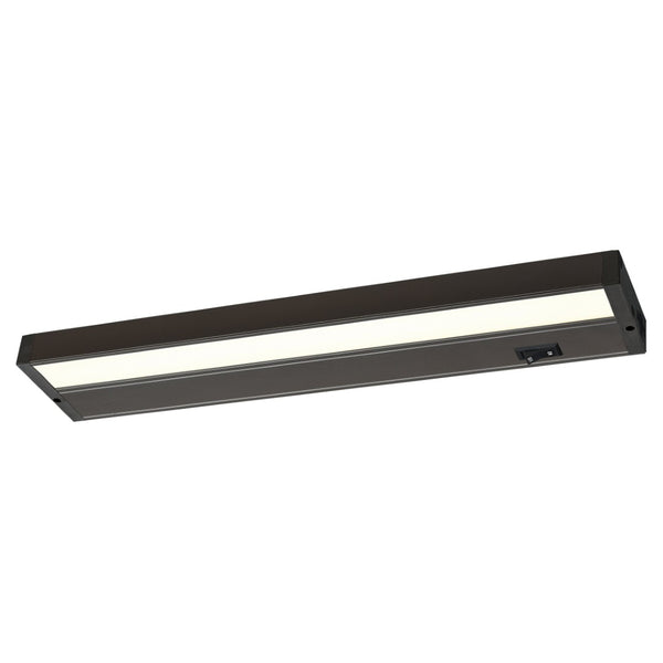 Atlas Aurora Integrated LED Under Cabinet Light – Modern Design for Stylish Task Illumination Anywhere Oil Rubbed Bronze 18'' CL11927-BZ