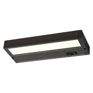 Atlas Aurora Integrated LED Under Cabinet Light – Modern Design for Stylish Task Illumination Anywhere Oil Rubbed Bronze 9'' CL11931-BZ