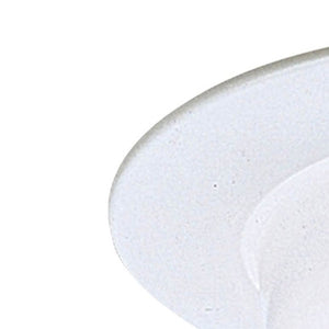 Atlas Revin 6-Inch Wide 1-Light Recessed Shower Light - Energy-Efficient, Sleek Design for Bathrooms CL11956-WH