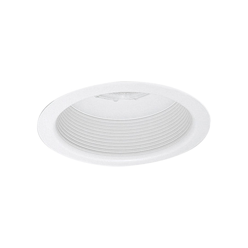Atlas Trace 6" Wide 1-Light Recessed Trim - Matte White, Sleek Indoor Lighting for Modern Spaces, Durable Design CL11960-WH