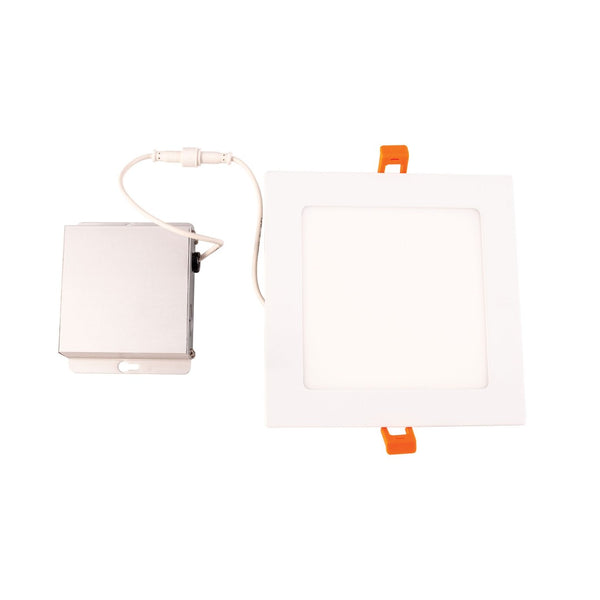 Atlas Mercury Integrated LED Recessed Light - Compact, Energy-Efficient Illumination for Modern Spaces White 6.75'' CL11969-WH