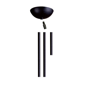Atlas Rod Kit for Pendant Lighting - Durable Metal Extensions for Seamless Installation & Stylish Decor Dark Rust CL11972-BK