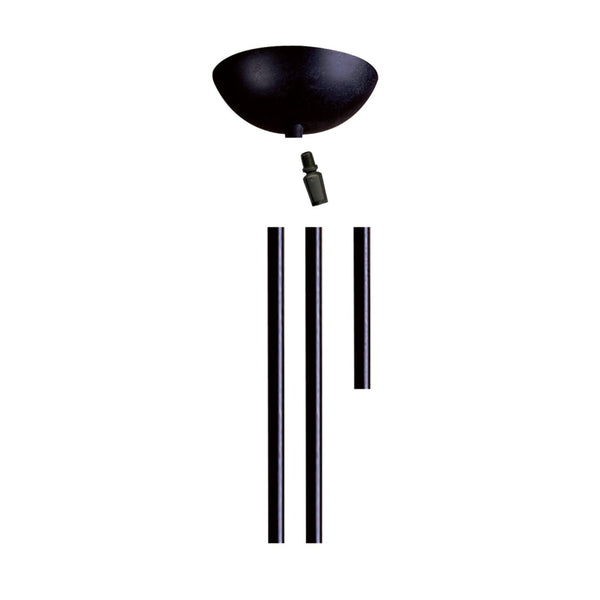 Atlas Rod Kit for Pendant Lighting - Durable Metal Extensions for Seamless Installation & Stylish Decor Dark Rust CL11972-BK