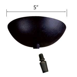 Atlas Rod Kit for Pendant Lighting - Durable Metal Extensions for Seamless Installation & Stylish Decor Dark Rust CL11972-BK