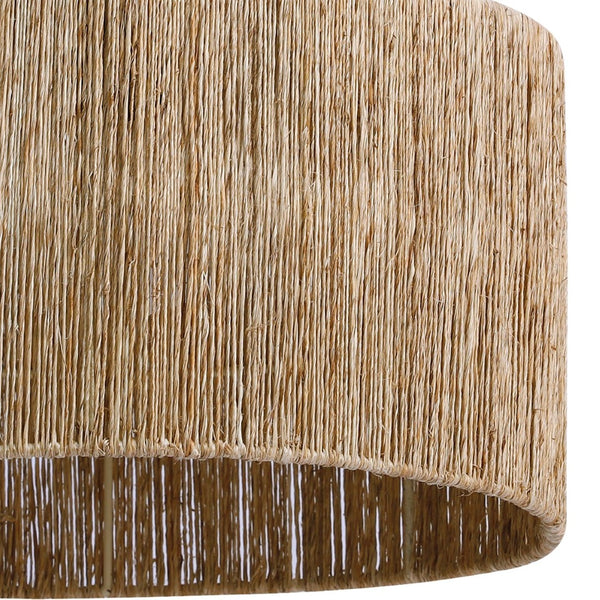 Atlas Corsair 16'' Wide 1-Light Pendant - Coastal Jute Charm for Warm, Inviting Spaces with Retro Flair CL11992-NA