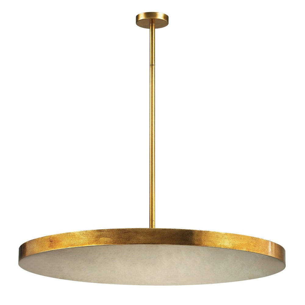 Atlas Laigne 36'' Wide 4-Light Pendant - Luxurious Gold Leaf Design for Modern Home Ambiance & Style CL12005-GD