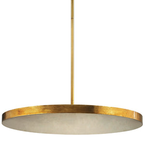 Atlas Laigne 36'' Wide 4-Light Pendant - Luxurious Gold Leaf Design for Modern Home Ambiance & Style CL12005-GD