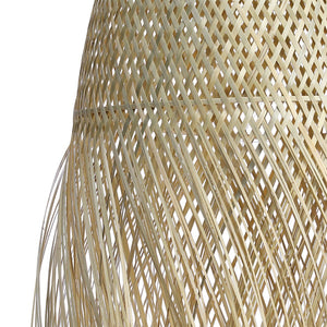 Atlas Marooner 13" Wide 1-Light Pendant - Handcrafted Bamboo Light for Coastal Charm & Warmth in Homes CL12008-NA