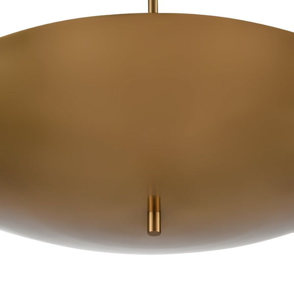 Atlas Marston 23.5'' Wide 2-Light Pendant - Vintage Aged Brass Design for Modern Ambient Lighting CL12009-BS