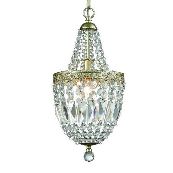 Atlas Morley 8" Wide 1-Light Mini Pendant - Modern Clear Shade with Champagne Gold Finish for Stylish Illumination CL12011-GD