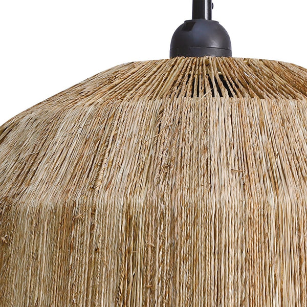 Atlas Reaver 16'' Coastal-Inspired Jute Pendant Light – Handcrafted, Eco-Friendly, Perfect for Any Space CL12019-NA