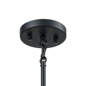 Atlas Boudreaux 12-Light Chandelier - Midcentury Modern Design with Radiant Glass Globes for Any Space Matte Black with Antique Gold 23'' CL12076-GD