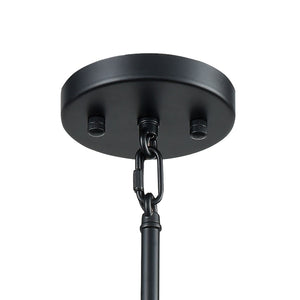 Atlas Boudreaux 12-Light Chandelier - Midcentury Modern Design with Radiant Glass Globes for Any Space Matte Black with Antique Gold 30'' CL12080-GD