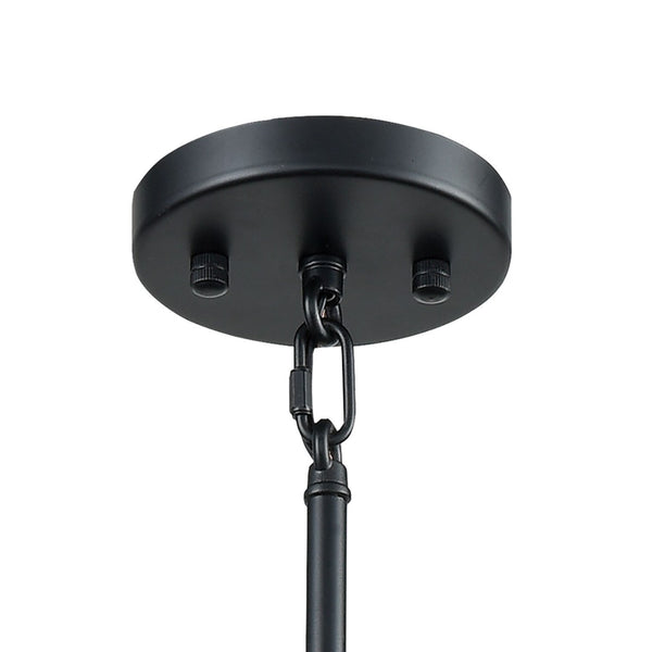 Atlas Boudreaux 12-Light Chandelier - Midcentury Modern Design with Radiant Glass Globes for Any Space Matte Black with Antique Gold 30'' CL12080-GD