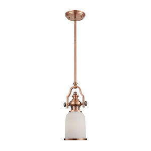 Atlas Chadwick Mini Pendant Light - Timeless Handcrafted Design for Elegant Task or Accent Lighting Spaces Antique Copper 6'' CL12120-CO