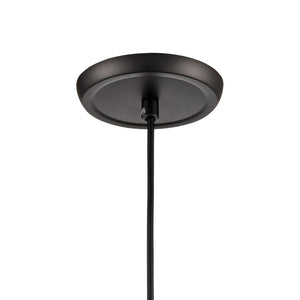 Atlas Corey 5" Wide 1-Light Pendant - Matte Black with Opal Glass, Contemporary Style for Modern Spaces CL12160-WH