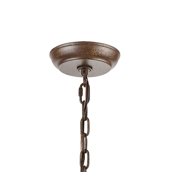 Atlas Crislett 25" Wide 6-Light Chandelier - Nature-Inspired Elegance in Sunglow Bronze for Your Home CL12165-BZ