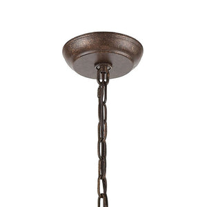 Atlas Crislett 6-Light Chandelier with Crystal Accents - Elegant Indoor Lighting for Dining & Living Spaces Sunglow Bronze 31'' CL12168-BZ