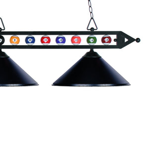 Atlas Designer Classics 58'' Wide 3-Light Linear Chandelier in Matte Black - Elegant Illumination for Any Space CL12203-BK1
