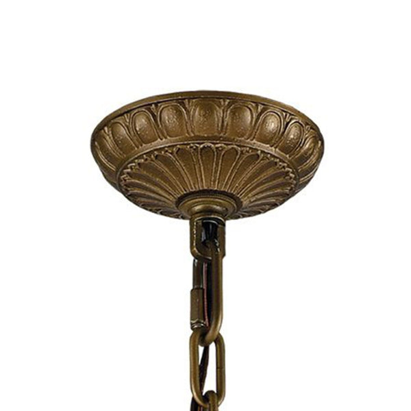 Atlas Elizabethan 8-Light Chandelier - Timeless Elegance for Foyers, Dining Rooms, and Living Spaces Dark Bronze 28'' CL12218-BZ
