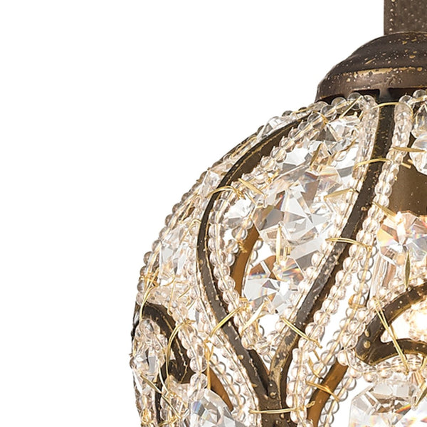 Atlas Elizabethan Mini Pendant Light - Classic Architectural Charm for Elegant Interiors and Spaces Dark Bronze 6'' CL12221-BZ