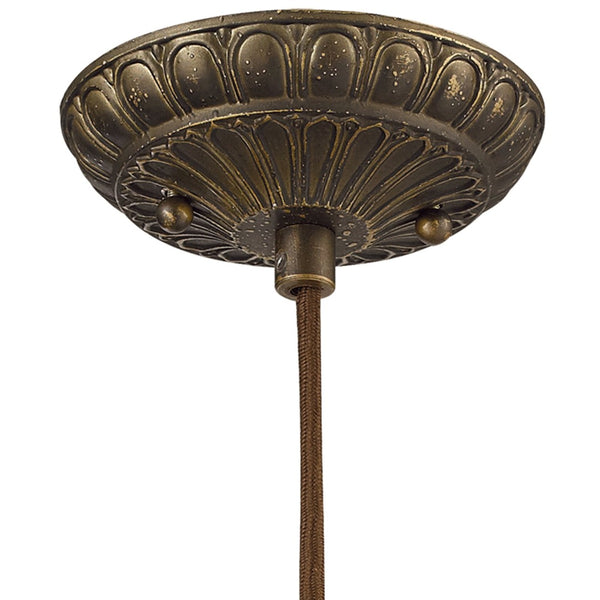Atlas Elizabethan Mini Pendant Light - Classic Architectural Charm for Elegant Interiors and Spaces Dark Bronze 6'' CL12221-BZ