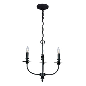 Atlas Hartford 6-Light Chandelier - Timeless Elegance with Minimalist Design for Modern Interiors Oil Rubbed Bronze 18'' CL12283-BZ