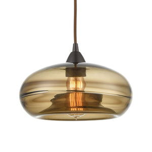 Atlas Hazelton 11'' Wide 1-Light Pendant - Stylish Oil Rubbed Bronze Fixture for Modern & Rustic Spaces CL12288-BZ