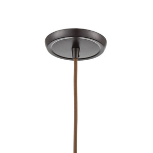 Atlas Hazelton 11'' Wide 1-Light Pendant - Stylish Oil Rubbed Bronze Fixture for Modern & Rustic Spaces CL12288-BZ