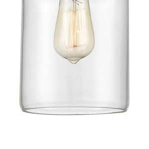 Atlas Josie 6'' Wide Modern 1-Light Mini Pendant in Satin Nickel - Perfect for Kitchen & Dining Spaces! CL12306-NK