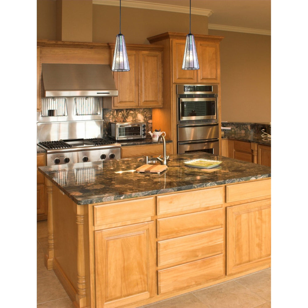 Atlas Lumino 5'' Wide 1-Light Mini Pendant - Handcrafted Comet White Glass for Modern Elegance Indoors CL12325-WH