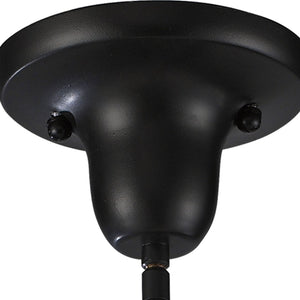 Atlas Schoolhouse 8'' Wide Mini Pendant Light - Vintage Oiled Bronze with Fluted Glass Shade for Timeless Style CL12423-BZ
