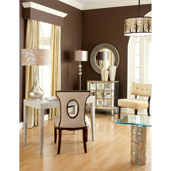 Atlas Woodland Sunrise 16" Wide 3-Light Pendant - Aged Bronze with Amber Diffuser for Cozy Illumination CL12515-BZ
