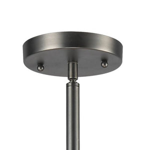 Atlas Freeform 6-Light Chandelier - Modern Sculptural Design for Contemporary Indoor Spaces and Illumination Graphite CL12532-BK