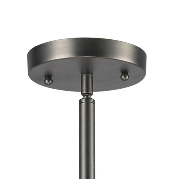 Atlas Freeform 6-Light Chandelier - Modern Sculptural Design for Contemporary Indoor Spaces and Illumination Graphite CL12532-BK