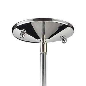Atlas Refraction 26'' Wide 6-Light Chandelier - Stunning Polished Chrome & Glass Design for Modern Spaces CL12535-CH