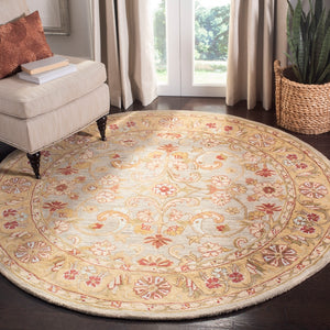Safavieh Cl324 Hand Tufted  Rug Grey / Light Gold CL324B-4R
