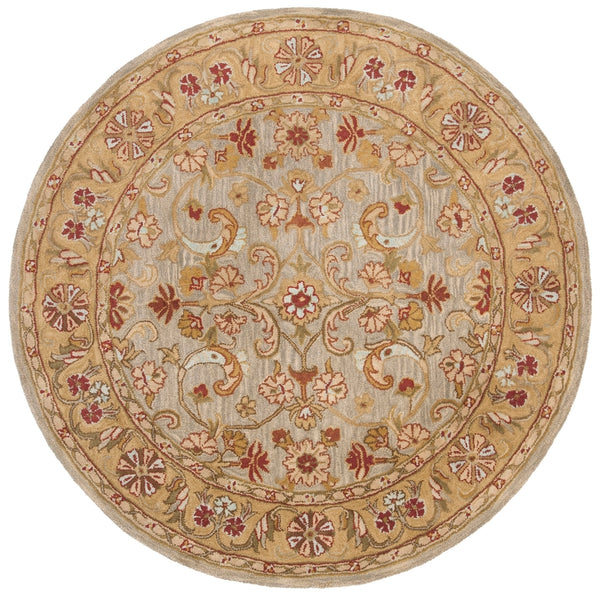 Safavieh Cl324 Hand Tufted  Rug Grey / Light Gold CL324B-4R