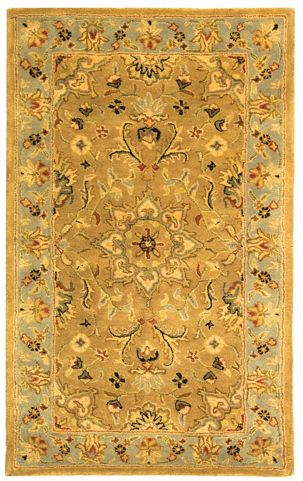 Safavieh Cl387 Hand Tufted  Rug Beige / Light Blue CL387A-4R
