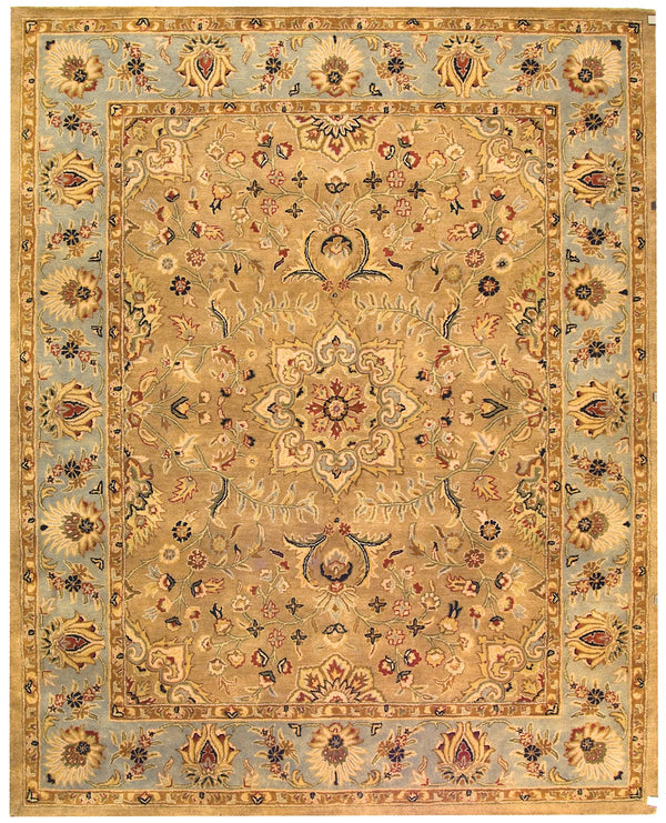 Safavieh Cl387 Hand Tufted  Rug Beige / Light Blue CL387A-4R