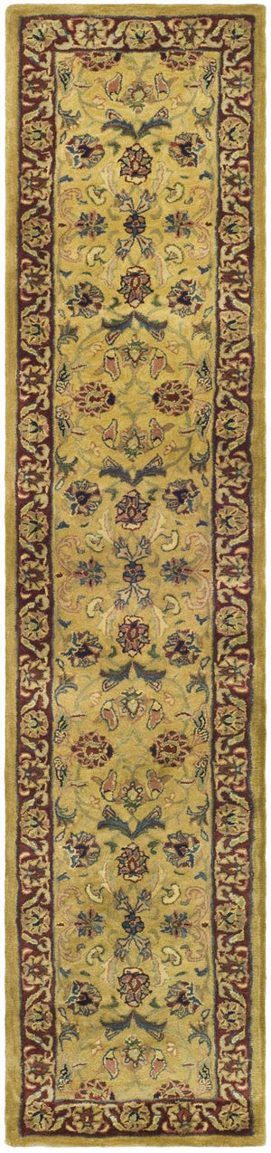 Safavieh Cl398 Hand Tufted  Rug Gold / Red CL398A-4R