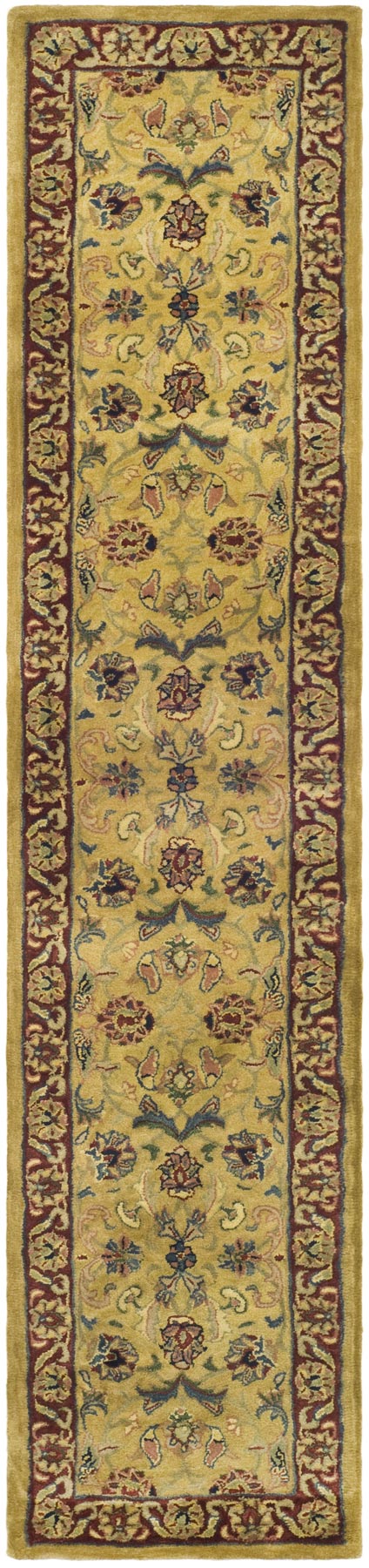 Safavieh Cl398 Hand Tufted  Rug Gold / Red CL398A-4R