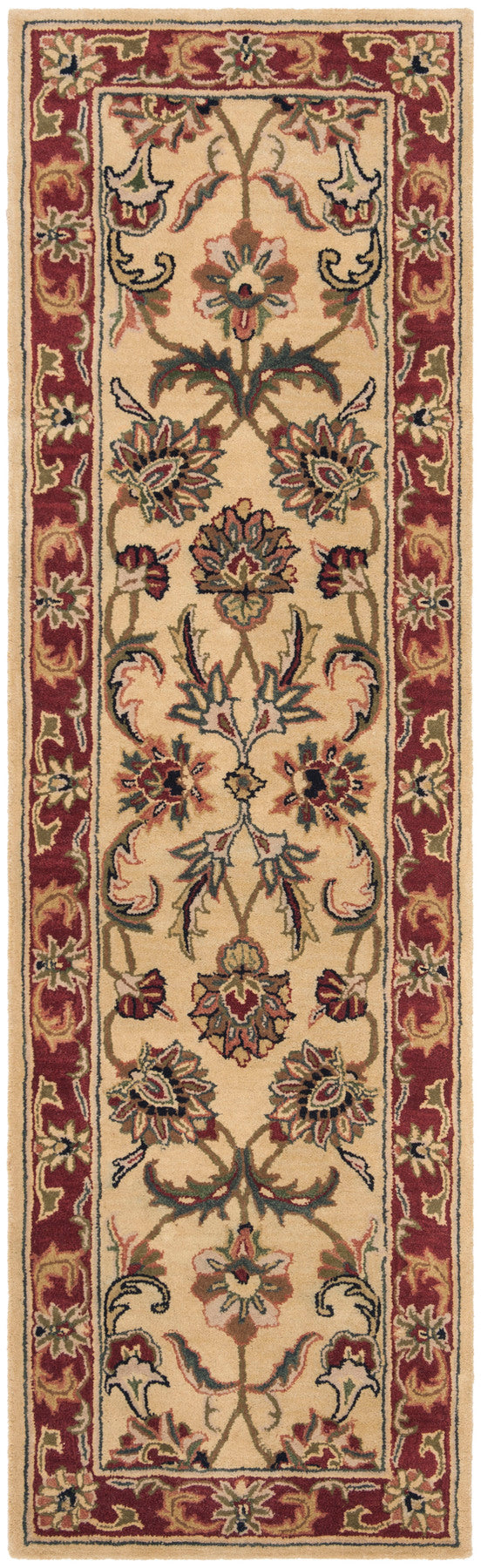 Safavieh Cl398 Hand Tufted  Rug Gold / Red CL398A-4R