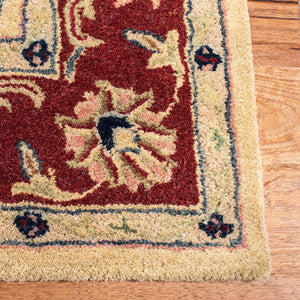 Safavieh Cl398 Hand Tufted  Rug Gold / Red CL398A-4R