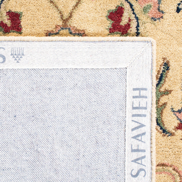 Safavieh Cl398 Hand Tufted  Rug Gold / Red CL398A-4R