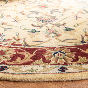 Safavieh Cl398 Hand Tufted  Rug Gold / Red CL398A-4R