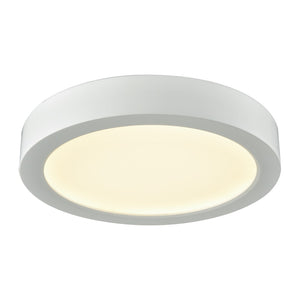 Titan 6'' Wide Integrated LED Flush Mount - White CL781034 Thomas